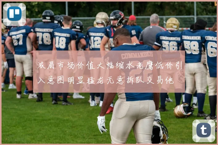 浓眉市场价值大幅缩水老鹰低价引入意图明显猛龙无意拆队交易他